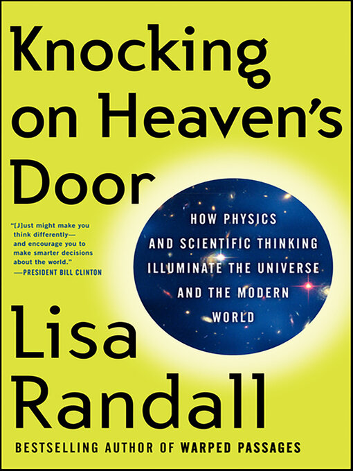 Détails du titre pour Knocking on Heaven's Door par Lisa Randall - Disponible